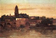 View of Frankfurt am Main Gustave Courbet